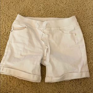 Justice White Shorts Size 14
